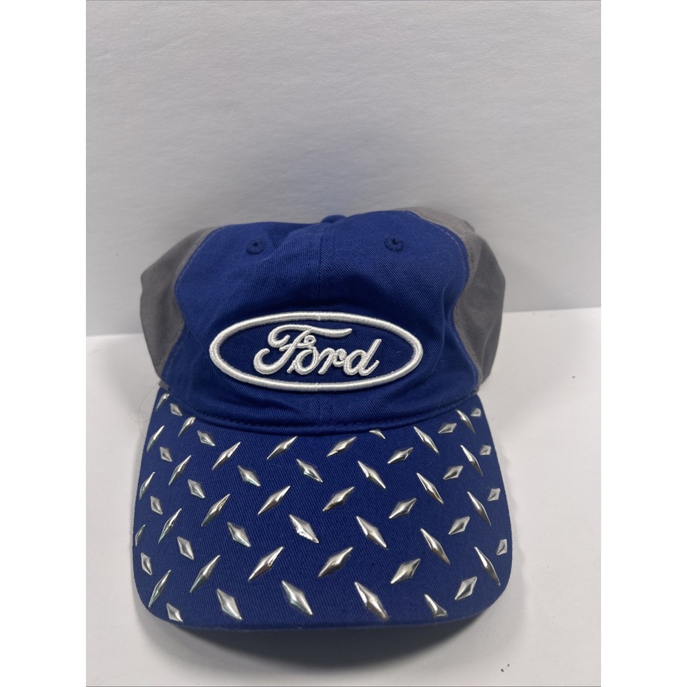 Blue Ford Snap Closure Baseball Hat, Cap